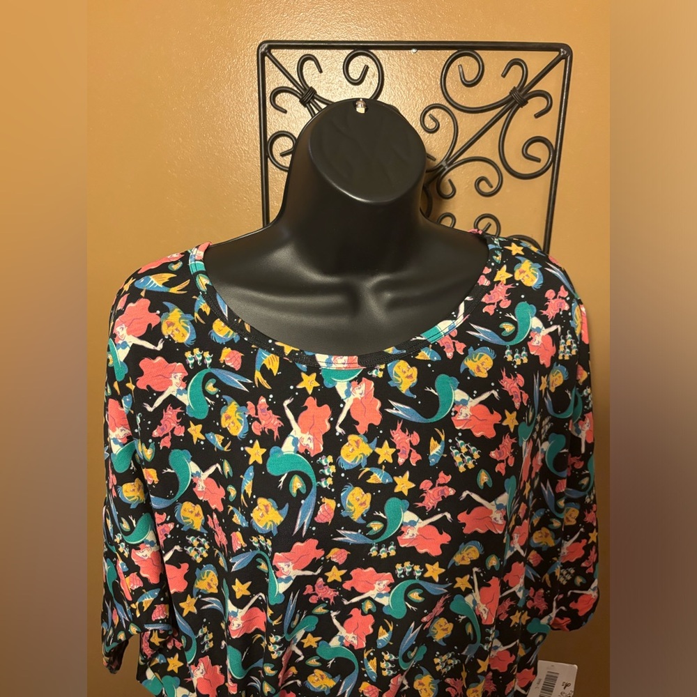 Disney Ariel Lularoe Irma Size Large - Picture 6 of 12